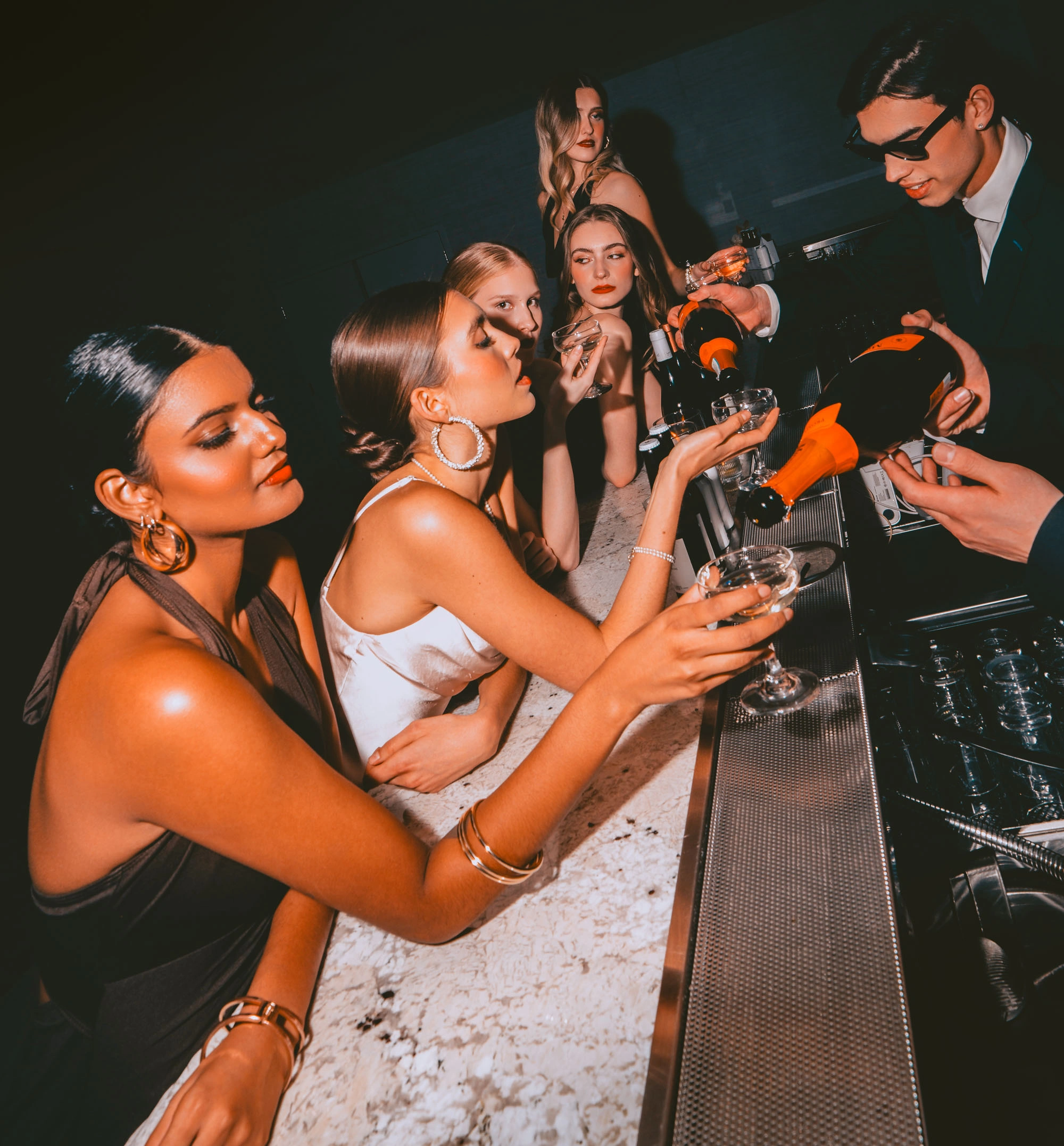 Model-focused fashion image from Night in Arras Vancouver