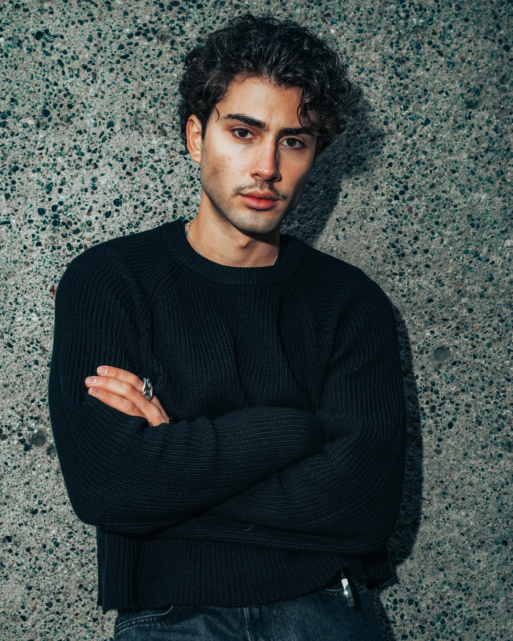 Closing portrait from the Mario downtown Vancouver street editorial
