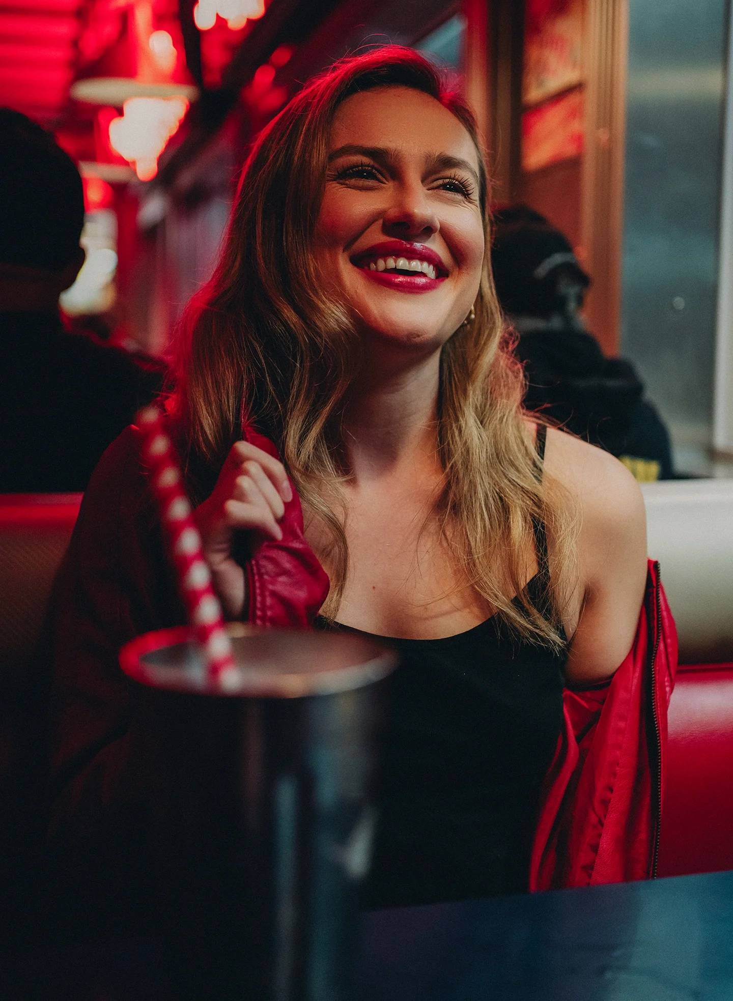 Closing portrait from the Lizzie diner editorial series