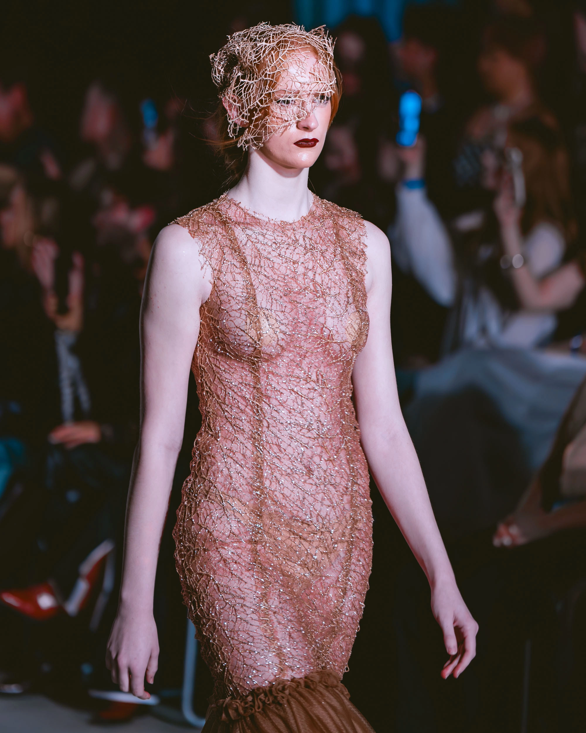 Fashion week runway portrait in Vancouver Spring Summer 2025