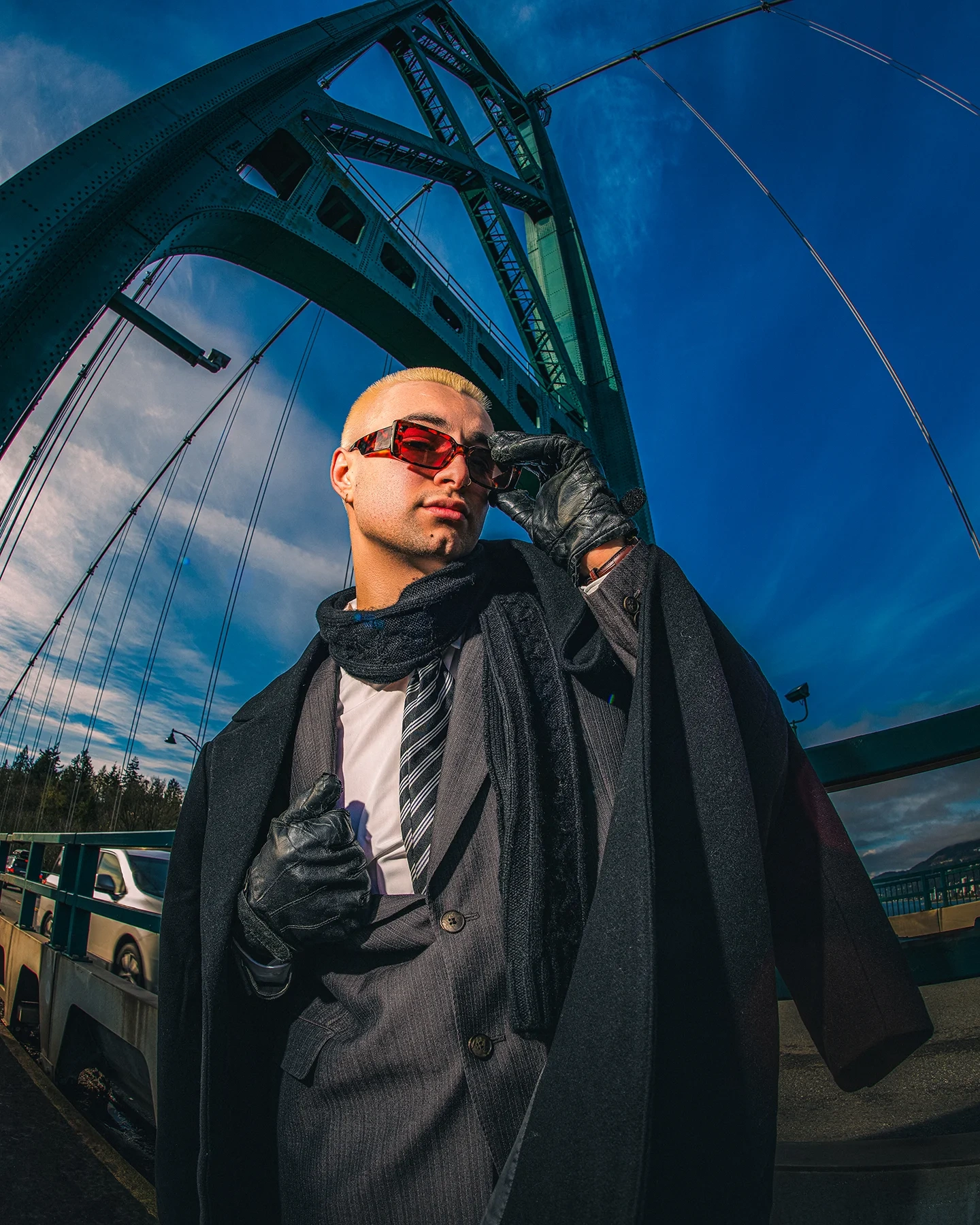 Closing portrait from the Nakaii Lions Gate Bridge editorial series