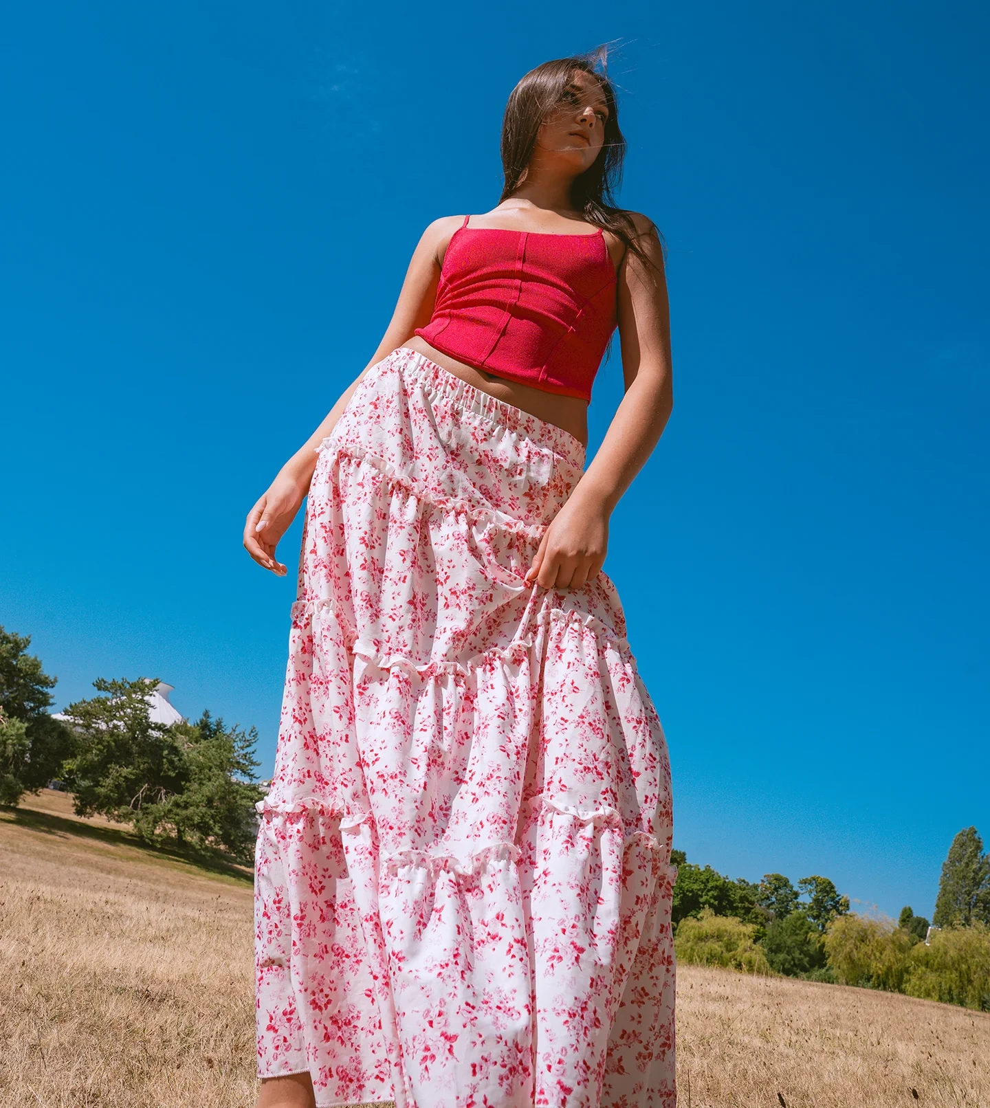 Closing portrait from the Summer Reverie Daniela editorial series